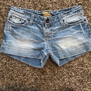 BKE Denim shorts size 27